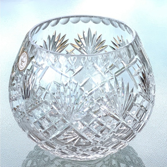 Fifth Avenue Lead Crystal ‘Essex’ Rose Bowl - Picture 3 of 10